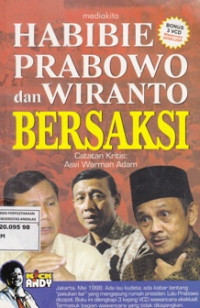 Habibie, Prabowo dan Wiranto Bersaksi