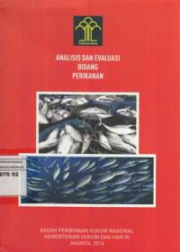 Analisis dan Evaluasi Bidang Perikanan