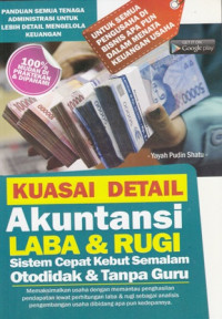 Kuasai Detail Akuntansi Laba dan Rugi : Sistem Cepat Kebut Semalam Otodidak dan  Tampa Guru