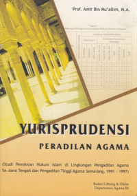 Yurisprudensi Peradilan Agama