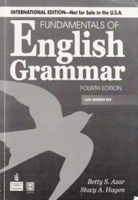 Fundamentals Of English Grammar