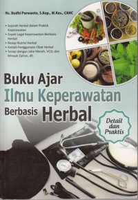 Buku Ajar Ilmu Keperawatan Berbasis Herbal