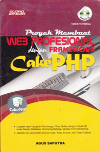 Proyek Membuat WEB Profesional dengan Framework CakePHP