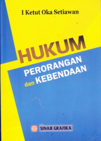 Hukum Perorangan dan Kebendaan