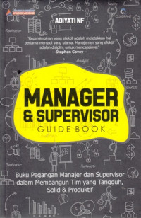 Manager dan Supervisor : Guide Book