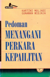 Pedoman Menangani Perkara Kepailitan