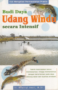 Budi Daya Udang Windu Secara Intensif