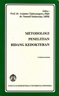 Metodologi Penelitian Bidang Kedokteran