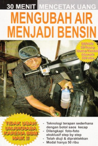 Mengubah Air Menjadi Bensin