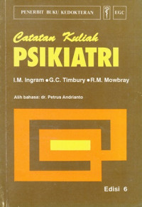 Catatan Kuliah Psikiatri