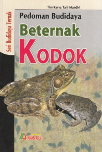 Pedoman Budidaya Beternak Kodok