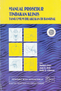 Manual Prosedur Tindakan Klinis Yang Umum Dilakukan Di Bangsal