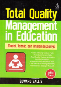 Total Quality Management In Education