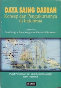 Daya Saing Daerah Konsep dan Pengukurannya di Indonesia