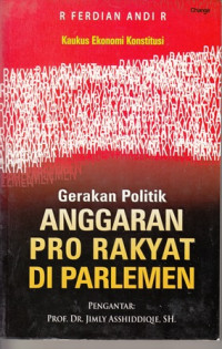 Gerakan Politik Anggaran Pro Rakyat Di Parlemen