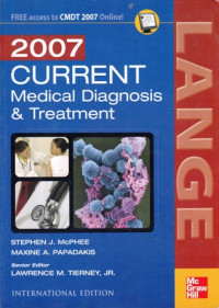 Current Medical Dignosis & Treatment 2007