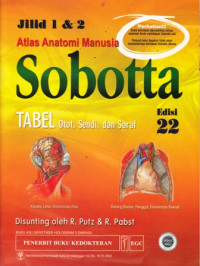 Sobotta Atlas Anatomi Manusia : Jilid 1 dan 2