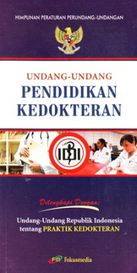 Undang-undang Pendidikan Kedokteran