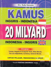 Kamus Inggris- Indonesia