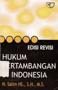 Hukum Pertambangan Indonesia