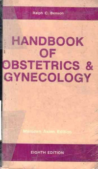 Handbook of Obstetrics and Gynecology