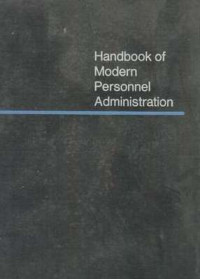 Handbook of Modern Personnel Administration