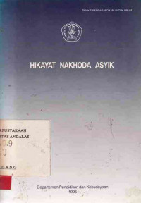 Hikayat Nahkoda Asyik