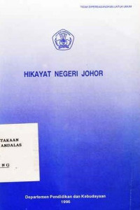 Hikayat Negeri Johor