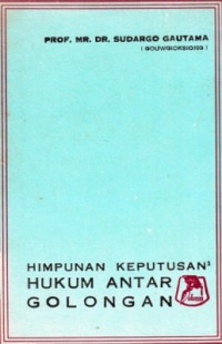 Hukum Antar Golongan : Himpunan Keputusan-Keputusan