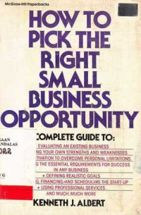 How To Pick The Right Small Business Opportunity