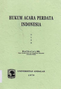 Hukum Acara Perdata Indonesia