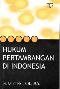 Hukum Pertambangan Di Indonesia