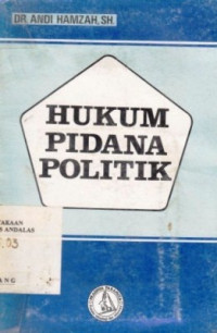 Hukum Pidana Politik