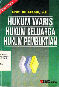 Hukum Waris Hukum Keluarga Hukum Pembuktian