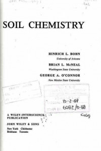 Soil Chemistry