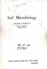 Soil Microbiology