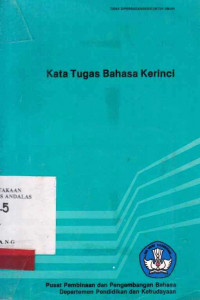 Kata Tugas Bahasa Kerinci / Syahwin Nikelas