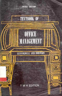 Textbook Off Office Management / William H, Leffingwell., Edwin M Robinson