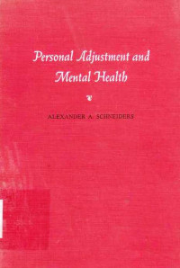 Personal Adjustment and Mental Health