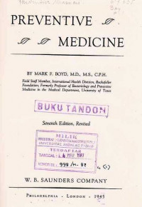 Preventive Medicine