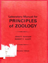 Laboratory Manual for Principles of Zoology