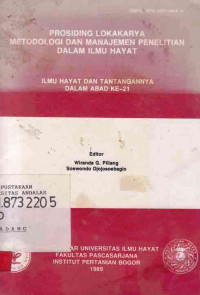 Ilmu Hayat Dan Tantangannya Dalam Abad Ke-21