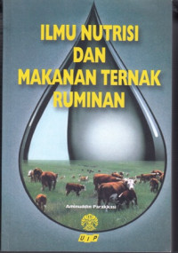 Ilmu Nutrisi dan Makanan ternak Ruminan