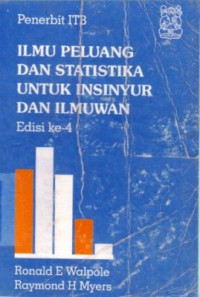 Ilmu Peluang Dan Statistika Untuk Insinyur Dan Ilmuwan