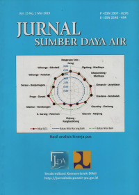 Jurnal Sumber Daya Air 5 artikel vol. 15 no. 1 2019