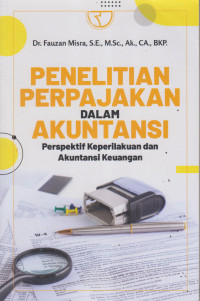 Penelitian Perpajakan dalam AKuntansi