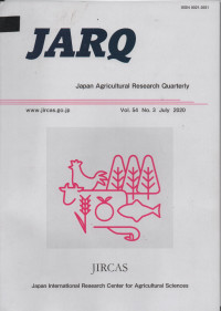 JARQ: Japan Agricultural Research Quarterly 6 Artikel Vol. 53 No. 3 - 2019