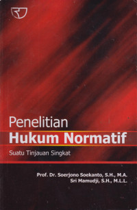 Penelitian Hukum Normatif