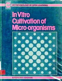 In Vitro Cultivation Of Micro Organisms