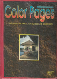 Indonesia Color Pages A Complete Guide to Building Materials & Equipments